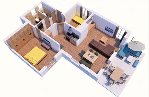 Fuessen Apartment | Alpina Sonnen-Appartements Füssen incl XL-Sonnen-Terrasse & Königscard