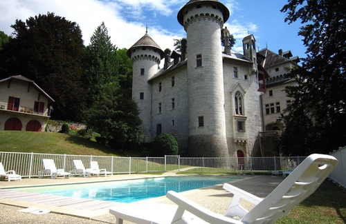 Serrieres-en-Chautagne Ski Chalet | Alpine Chalet Retreat with Pool