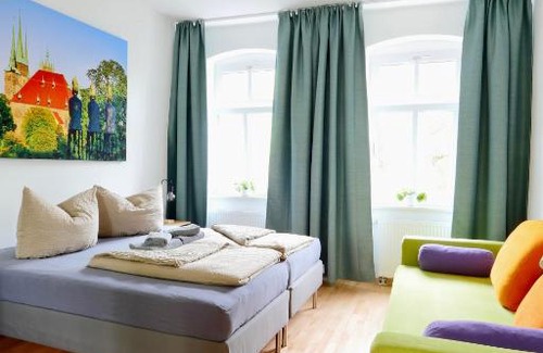 Erfurt Old Town Apartment | Altstadtjuwel am Hospitalplatz - 3 Zimmer mit Balkon
