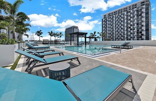 Doral Apartment | Always a Great Idea To Unwind! Onsite Parking, Swimming Pool, Pets Allowed