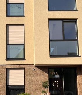 Rheinhausen Apartment | AMAO Grey - 86 m2 Apartment - Balcony - King-Size Beds - Free Parking - Near Europa-Park