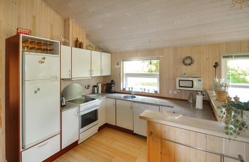 Fjellerup Strand House | Amazing home in Glesborg with kitchen