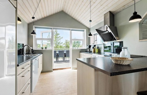 Fjellerup Strand House | Amazing home in Glesborg with sauna