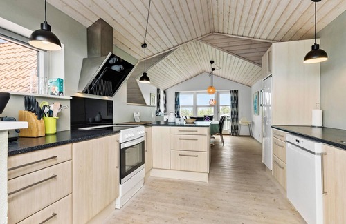 Fjellerup Strand House | Amazing home in Glesborg with sauna