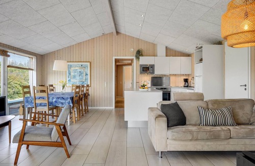 Fjellerup Strand House | Amazing home in Glesborg with kitchen