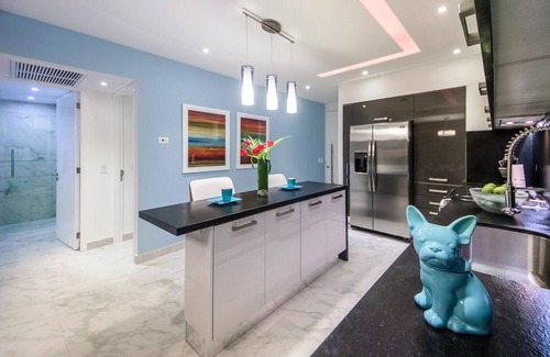Amapas Condo | Amazing rooftop infinity pool! Ocean view 2 Bed/2 Bath condo. Walk Everywhere