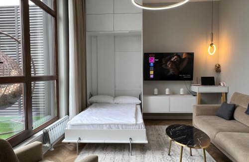 Sverdlov District Apartment | Amazing view,high floor,secured 24hrs