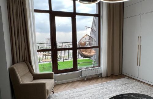 Sverdlov District Apartment | Amazing view,high floor,secured 24hrs