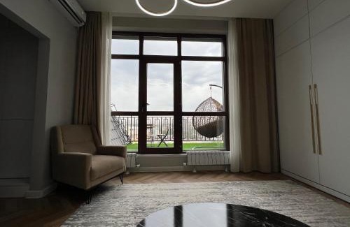 Sverdlov District Apartment | Amazing view,high floor,secured 24hrs