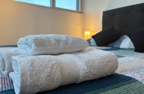 San Joaquin Apartment | Amazing view of Santiago con estacionamiento