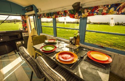 Cheddar Other | American School Bus Glamping - Somerset