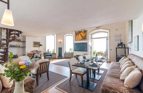 Biarritz City Centre Apartment | AMETSA, luxury flat, terrace and wonderful seaview, in Biarritz