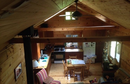 Soldiers Grove Cabin | Amish cabin on 40 acres of woods and meadow