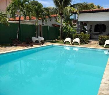 Pontal de Serrambi House | Ampla casa de 3 quartos com piscina