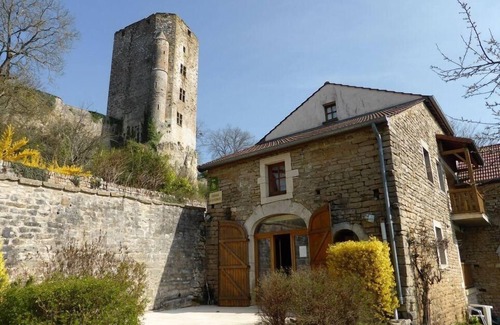 Chaudenay-le-Chateau House | Andrée-House-Family-Ensuite with Bath-Countryside view