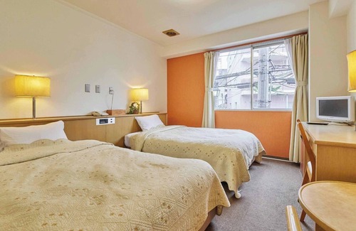 Kumagaya Hotel | Annex building Smoking Twin Free WiFi availabl/Kumagaya Saitama