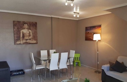 Daya Vieja Apartment | Any new construction: 2 bedroom apartment, air conditioning and private pool.