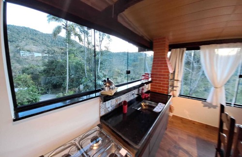 Teresopolis Cottage | Apto. Panorâmico Master em Teresópolis,hidromassagem, Dentro do Parque Florestal