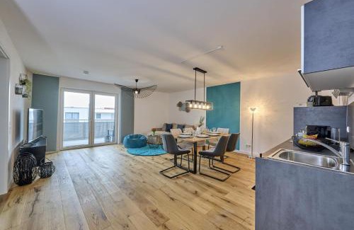 Straubing Apartment | apanoxa homes I XXL Balkon I Kinderspielplatz I Boutique Apartment