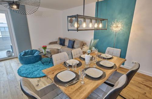 Straubing Apartment | apanoxa homes I XXL Balkon I Kinderspielplatz I Boutique Apartment