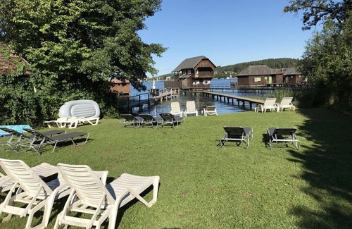 Unterburg am Klopeiner See Apartment | Apartm 2 bedrooms balcony kitchen - Apartementhaus Helene