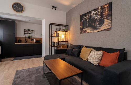 Hamm-Heessen Apartment | Apart79 Modern Industrial Design 3Room with Terrace and Garden Free Parking