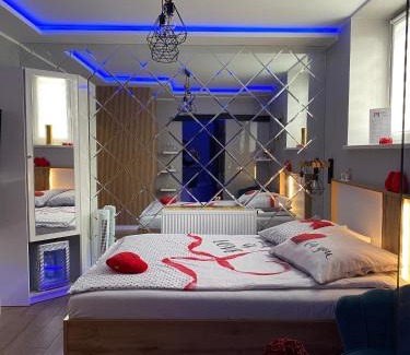 Gniezno Apartment | Apartament "Love" Centrum z dużą wanną dla Dwojga