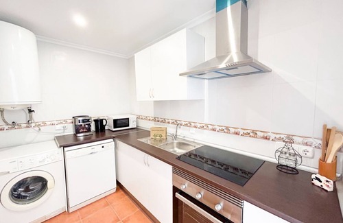 San Luis de Sabinillas Apartment | Apartment on the 1st line of the Sabinillas beach with sea views