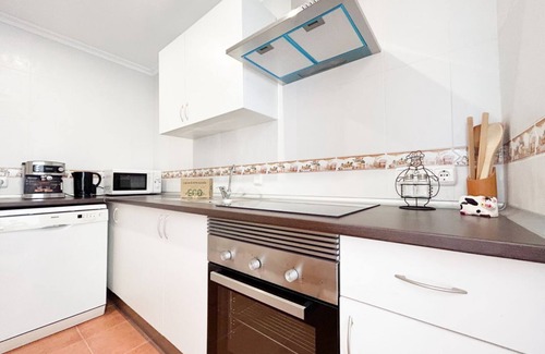 San Luis de Sabinillas Apartment | Apartment on the 1st line of the Sabinillas beach with sea views
