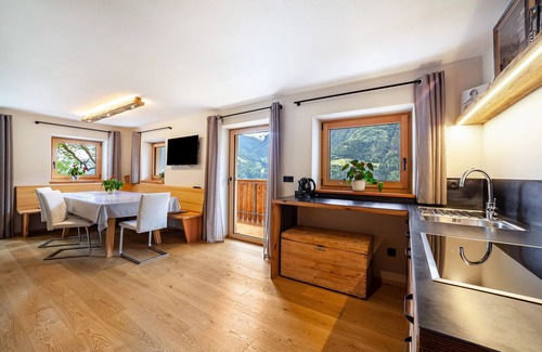 San Leonardo in Passiria Apartment | Apartment 'Bergchalet Prantach W75' with Mountain View, Shared Terrace and Wi-Fi