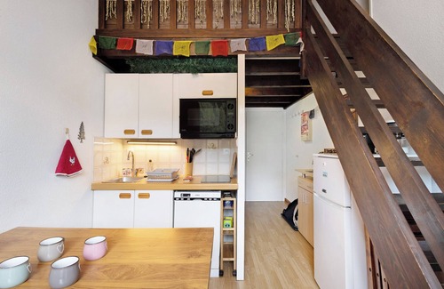 Font-Romeu-Odeillo-Via Apartment | Apartment 'Cosy Quiet Studio' with Mountain View, Private Terrace and Wi-Fi