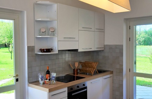 Mombaruzzo House | Apartment in a detached house ideal for couples with children fenced garden