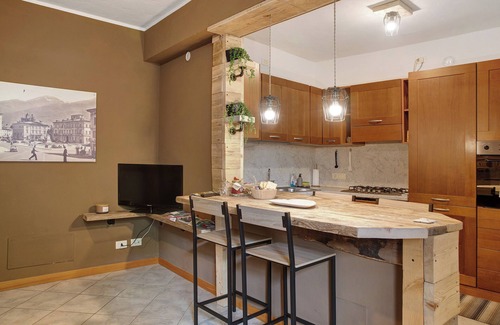 Valtellina Apartment | Apartment 'Typical In Valtellina' with Mountain View, Private Terrace and Wi-Fi