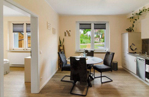 Bad Karlshafen Apartment | Apartment '1' with Shared Terrace, Shared Garden and Wi-Fi