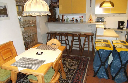 San Nicolo d'Ega House | Apartment 11 on the ground floor with bed or sofa next to the lounge