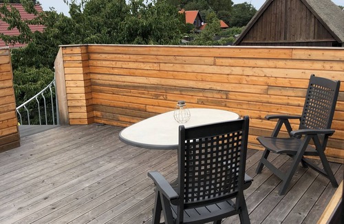 Monkebude Apartment | Apartment 3 Haffblick mit Dachterasse
