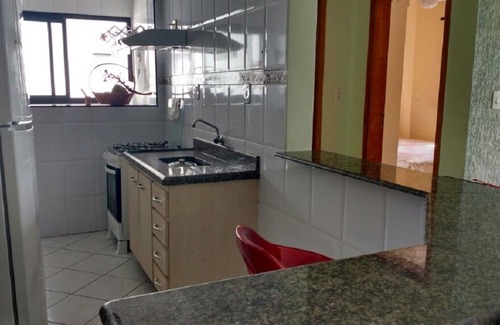 Guilhermina Apartment | Apartment 300m from the beach - Vila Guilhermina - Praia Grande - South Coast-SP