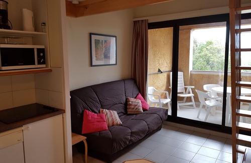 Les Restanques Apartment | Apartment 36m2 sleeps 4 Terrace sea viewnThe Parks of GrimaudnAir conditioning