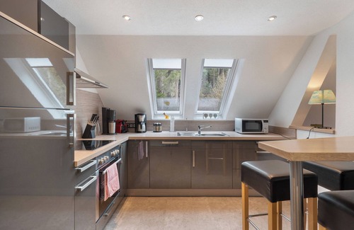 Sankt Georgen im Schwarzwald Apartment | Apartment '84qm, 2 Schlafzimmer' with Shared Terrace, Shared Garden and Wi-Fi