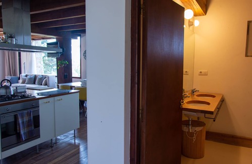 Vidreres House | Apartment Alegria is in beautiful country house in the middle of the forest with large pool