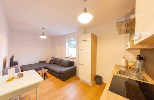 Lunz am See Apartment | Apartment Angermühle 50m2 mit Blick auf den Garten