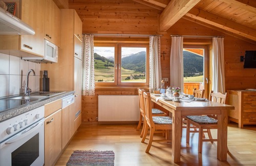 Großdorf Apartment | Apartment panoramic view in Kals am Großglockner