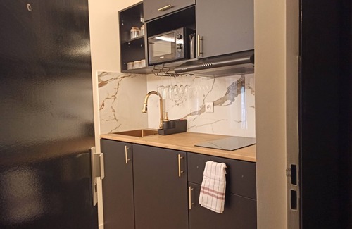 La Villette Apartment | Apartment Avec Baignoire Jacuzzi!
