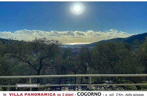 San Salvatore House | Apartment B in villa with panoramic view