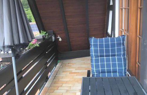 Sasbachwalden Apartment | Apartment 'Bachschwalbe' with Mountain View, Shared Terrace and Wi-Fi
