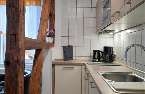 Pfaffendorf Apartment | Apartment "Barbarine", living/bedroom - Ferienhof Müller