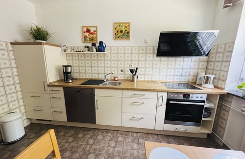 Bontkirchen Apartment | Apartment 'Biederbeck' with Balcony and Wi-Fi