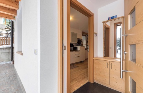 Canazei Apartment | Apartment "Casa Dino - Sass Pordoi" in the Middle of a Fantastic Mountain Scenery