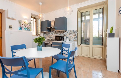 Acireale Apartment | Apartment 'Civico 1 - Acireale' with Balcony and Air Conditioning