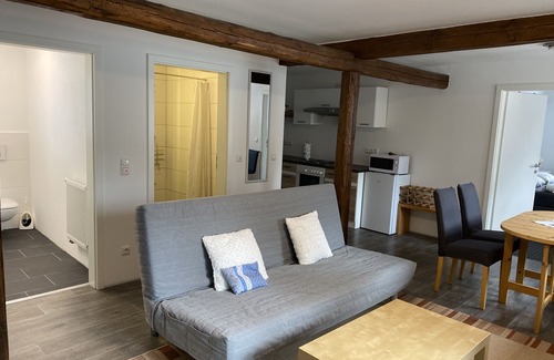 Blaichach Apartment | Apartment-Classic-Private Bathroom-Mountain view